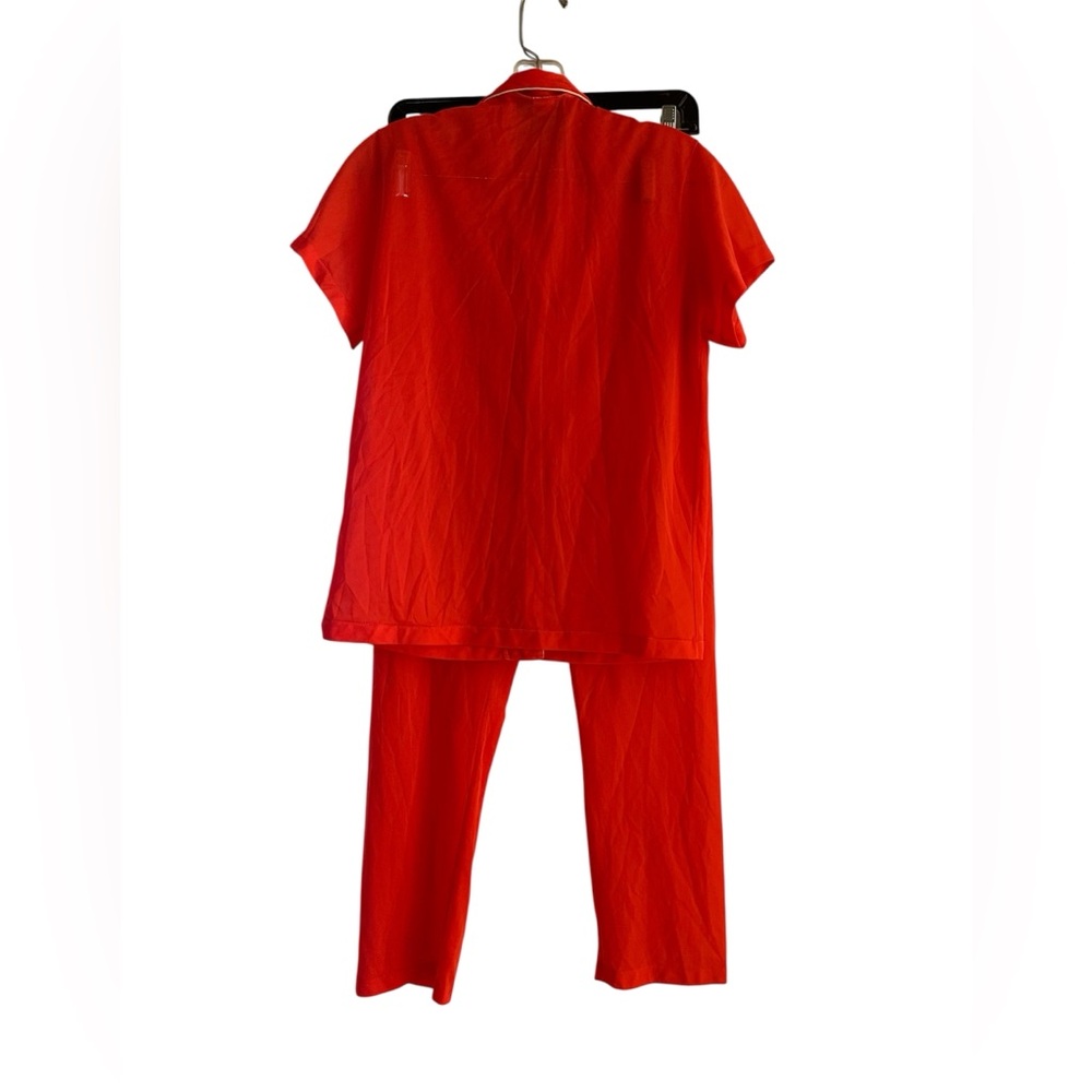 Vintage Coral Pajama Set- 34 - Picture 2 of 4